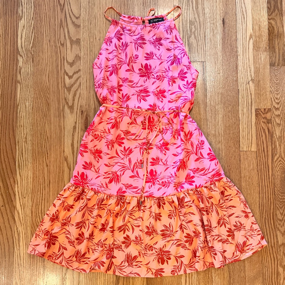 BNWOT INC Floral Halter Dress